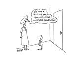 It's such a nice day.  You should be outside compiling information.' - Cartoon Premium Giclee Print by Peter Mueller