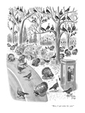 "Boss, I got news for you." - New Yorker Cartoon Premium Giclee Print by Robert J. Day