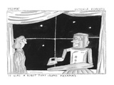It Was A Robot That Irons Pajamas. - Cartoon Premium Giclee Print by Victoria Roberts