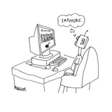 Impossible.' - Cartoon Premium Giclee Print by Peter Mueller