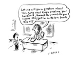 Let me ask you about this gang that keeps stealing your homework, Howard. … - Cartoon Premium Giclee Print by David Sipress