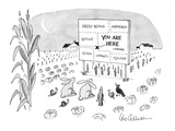 You are Here - Cartoon Premium Giclee Print by Leo Cullum