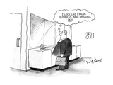 I look like I mean business, and, by golly, I do!' - New Yorker Cartoon Premium Giclee Print by W.B. Park