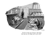 "Look at it this way, Conroy—the longer they stay out, the longer you're a… Premium Giclee Print by Barney Tobey