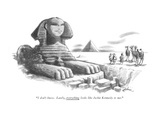 "I don't know. Lately, everything looks like Jackie Kennedy to me." - New Yorker Cartoon Premium Giclee Print by Eldon Dedini
