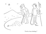 "You've been drinking." - New Yorker Cartoon Premium Giclee Print by Ton Smits