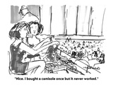 "Nice. I bought a camisole once but it never worked."  - Cartoon Premium Giclee Print by Michael Crawford