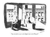 "Say, why don't we go see the Hopper show at the Whitney?" - New Yorker Cartoon Premium Giclee Print by James Stevenson