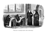 "They have a wonderful author-editor relationship." - New Yorker Cartoon Premium Giclee Print by Richard Taylor