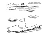 "It's Oglub's boat all right, but it doesn't look like Oglub." - New Yorker Cartoon Premium Giclee Print by Otto Soglow