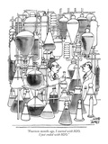 "Fourteen months ago, I started with H2O. I just ended with H2O." - New Yorker Cartoon Premium Giclee Print by Joseph Farris