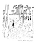 "Come on, Harry! Let's get going!" - New Yorker Cartoon Premium Giclee Print by Robert J. Day