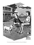 "I'm getting pretty fed up with teeth marks on Clementine Paddleford." - New Yorker Cartoon Premium Giclee Print by Peter Arno