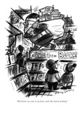 "He'd better not come to my house with that load of nothing!" - New Yorker Cartoon Premium Giclee Print by Jr., Whitney Darrow