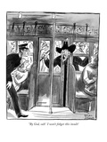 "By God, suh! I won't fohget this insult!" - New Yorker Cartoon Premium Giclee Print by Peter Arno