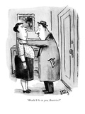"Would I lie to you, Beatrice?" - New Yorker Cartoon Premium Giclee Print by William Steig