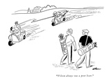 "Wilson always was a poor loser." - New Yorker Cartoon Premium Giclee Print by  Alain