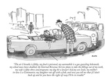 "The air I breathe is filthy, my food is poisoned, my automobile is a gas-…" - New Yorker Cartoon Premium Giclee Print by George Booth