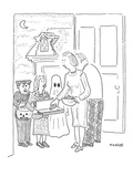 "Thanks for the candy, but what I really want is a pair of matching shoes." - Cartoon Premium Giclee Print by Robert Mankoff