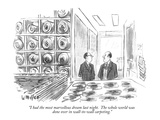 "I had the most marvellous dream last night.  The whole world was done ove…" - New Yorker Cartoon Premium Giclee Print by Warren Miller