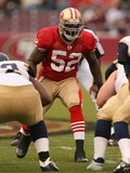 Rams 49ers Football: San Francisco, CA - Patrick Willis Photographic Print