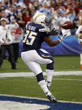 Redskins Chargers Football: San Diego, CA - Mike Tolbert Photographic Print by Denis Poroy