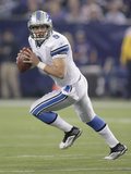 Lions Vikings Football: Minneapolis, MN - Matthew Stafford Fotografie-Druck von Andy King