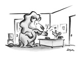 "Do you have an appointment?" - New Yorker Cartoon Premium Giclee Print by Lee Lorenz