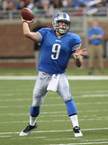 Redskins Lions Football: Detroit, MI - Matthew Stafford Photographic Print by Carlos Osorio