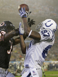 Super Bowl Football: Miami, FLORIDA - Reggie Wayne Photographie par Alex Brandon