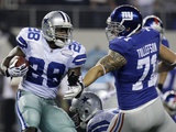 Giants Cowboys Football: Arlington, TX - Felix Jones Fotografie-Druck von Lm Otero