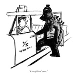 "Rockefeller Center." - New Yorker Cartoon Premium Giclee Print by Warren Miller