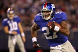Cardinals Giants Football: East Rutherford, NJ - Brandon Jacobs Fotografie-Druck von Tim Larsen