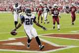 Seahawks Cardinals Football: Glendale, AZ - Justin Forsett Photographic Print by Ross D. Franklin