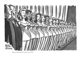 "Makes you kind of proud to be an American, doesn't it?" - New Yorker Cartoon Premium Giclee Print by Peter Arno