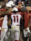 Cardinals Panthers Football: Charlotte, NORTH CAROLINA - Larry Fitzgerald Photographic Print by Chuck Burton Cardinals Panthers Football: Charlotte, NORTH CAROLINA - Larry Fitzgerald Photographic Print by Chuck Burton