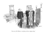 "Come now, Mr. Hillman—everybody can't have a happy ending." - New Yorker Cartoon Premium Giclee Print by Charles Saxon