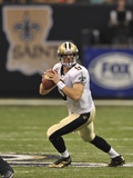Lions Saints Football: New Orleans, LA - Drew Brees Photographic Print by Bill Feig