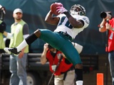 Steelers Lions Football: Detroit, MI - Jeremy Maclin Fotografisk trykk av Duane Burleson
