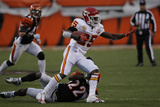 Chiefs Bengals Football: Cincinnati, OH - Jamaal Charles Photographic Print by Ed Reinke