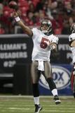 Buccaneers Falcons Football: Atlanta, GA - Josh Freeman Photographic Print by Dave Martin