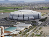 University Of Phoenix Stadium Football: Glendale, AZ - University of Phoenix Stadium Photographic Print by Ross D. Franklin