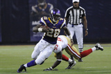 49ers Vikings Football: Minneapolis, MN - Adrian Peterson Photographic Print by Jim Mone