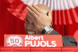 Los Angeles Angels of Anaheim, CA - December 10: Newly Signed Albert Pujols Fotografisk tryk af Stephen Dunn