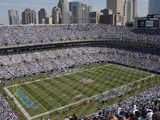 Eagles Panthers Football: Charlotte, NC - Bank of America stadium Photographic Print by Nell Redmond