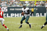 Chiefs Eagles Football: Philadelphia, PA - Michael Vick Fotografie-Druck von Mel Evans