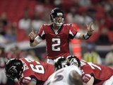 Ravens Falcons Football: Atlanta, GA - Matt Ryan Photographic Print by John Amis