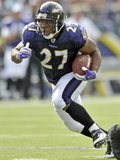 Browns Ravens Football: Baltimore, MD - Ray Rice Photographic Print by Gail Burton