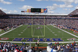 Browns Bills Football: Orchard Park, NY - Ralph Wilson Stadium Panorama Fotografie-Druck von Mike Groll