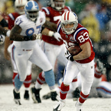 Titans Patriots Football: Foxborough, MA - Wes Welker Fotografie-Druck von Winslow Townson